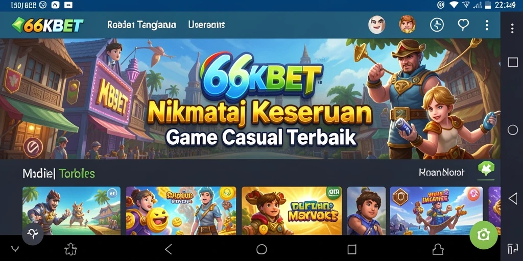 Screenshot gameplay <strong>66KBET</strong> yang menunjukkan keseruan dan tantangan.
