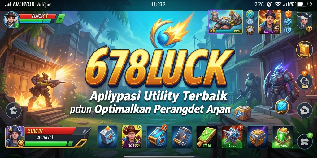 Screenshot utama dari 678LUCK menunjukkan antarmuka yang bersih dan fungsional.