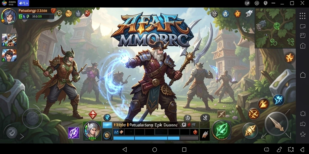 Tampilan gameplay AFAF yang mendebarkan dan menakjubkan.