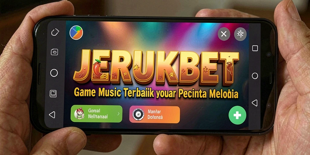 Screenshot JERUKBET yang menunjukkan pengalaman bermain musik yang mendebarkan.