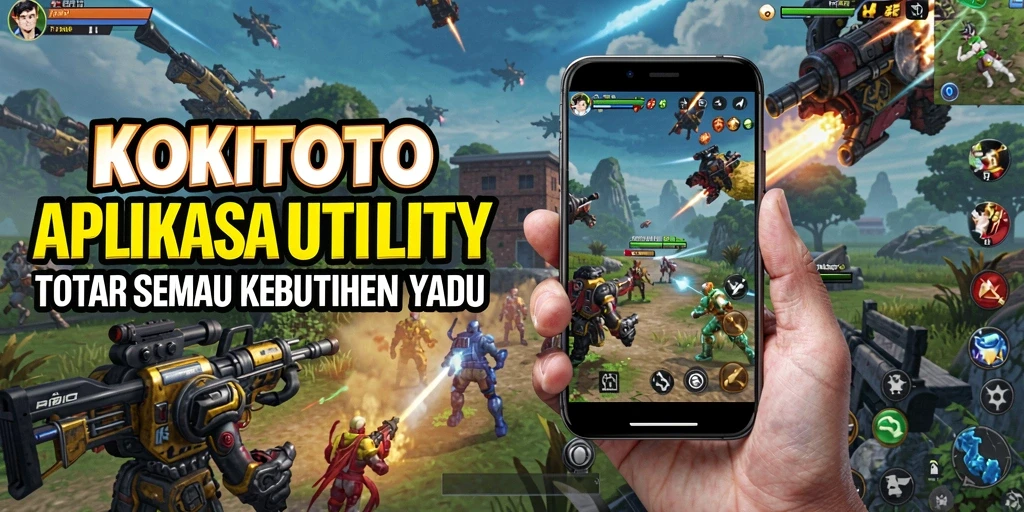 Tampilan antarmuka KOKITOTO yang sederhana dan fungsional.