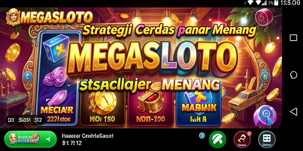 Tampilan gameplay menarik di MEGASLOTO dengan strategi menantang.