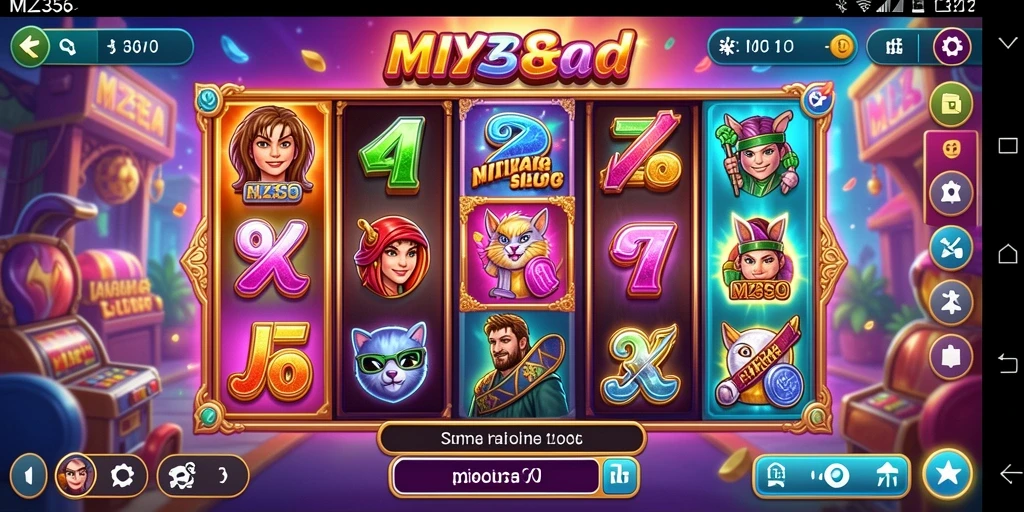 Tampilan menarik dari gameplay slot MZ356 yang seru.