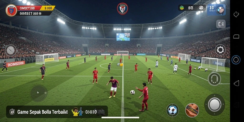 Tampilan gameplay menarik dari OMSET288 yang memperlihatkan momen-momen seru di lapangan.