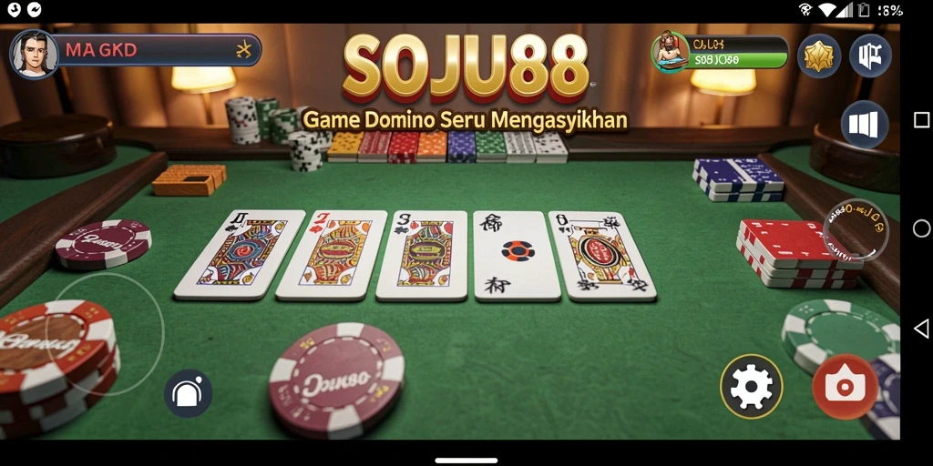 Tangkapan layar gameplay seru dari SOJU88.
