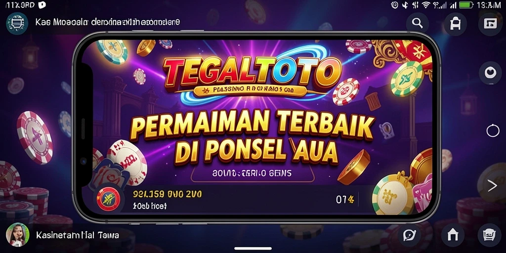 Gameplay menarik TEGALTOTO dengan antarmuka yang menawan dan interaktif.