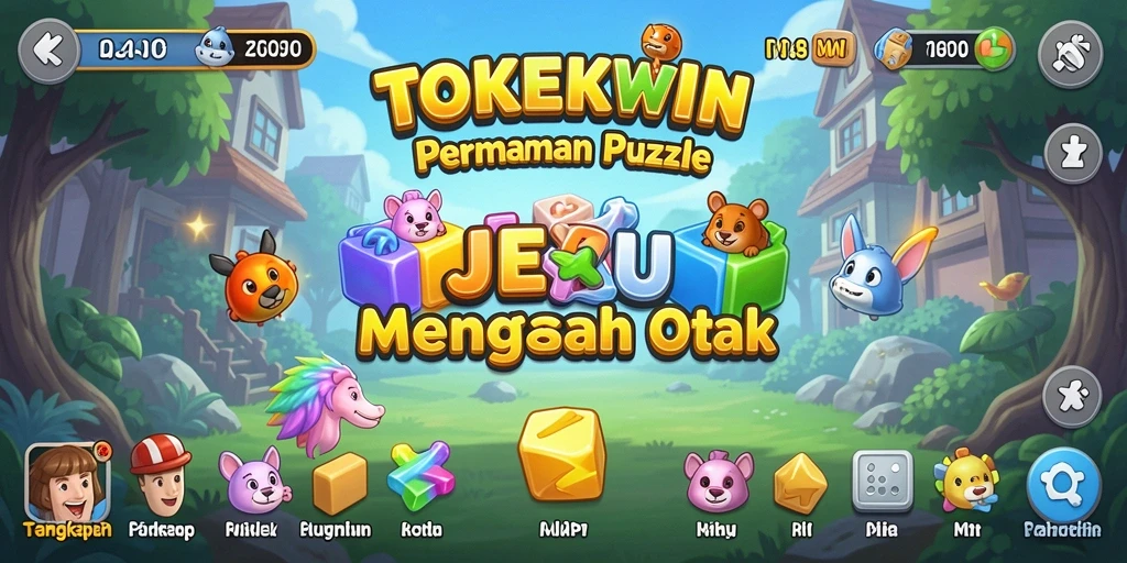 Screenshot gameplay TOKEKWIN menampilkan tantangan seru dengan grafis menarik.