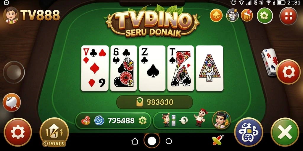 Screenshot tampilan gameplay TV888 yang menarik dan penuh aksi.