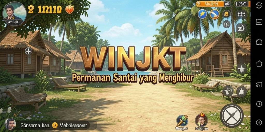 Screenshot gameplay WINJKT menampilkan pengalaman bermain yang seru dan santai.
